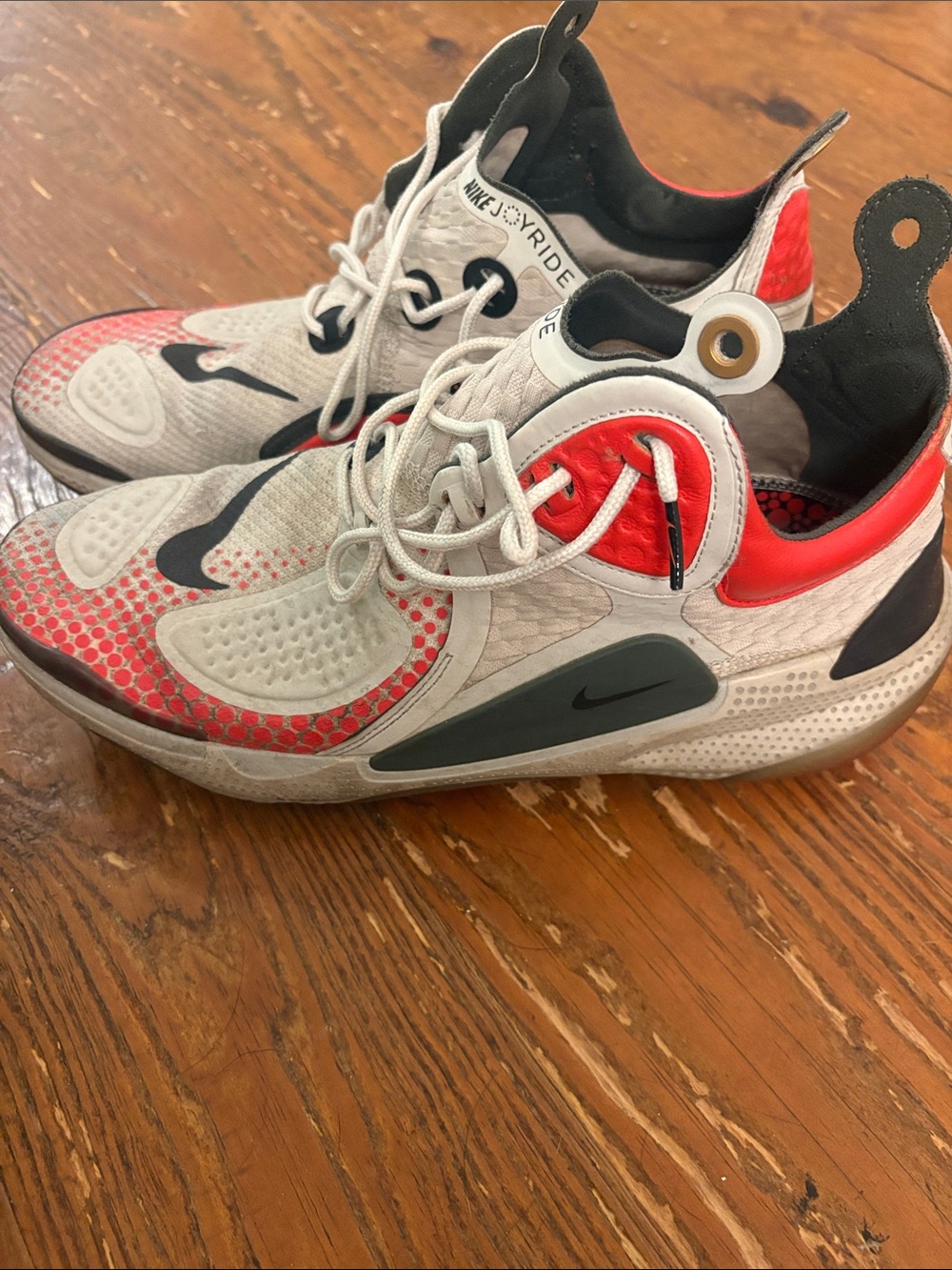 Nike Joyride Sneakers - White, Red & Black